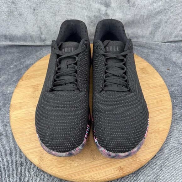 NOBULL Trainer Shoes Mens Size 9.5 Black Floral Low Top Training Sneakers main image 10